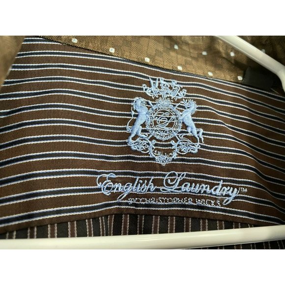 English Laundry Men's button down long‎ sleeve - Picture 9 of 10